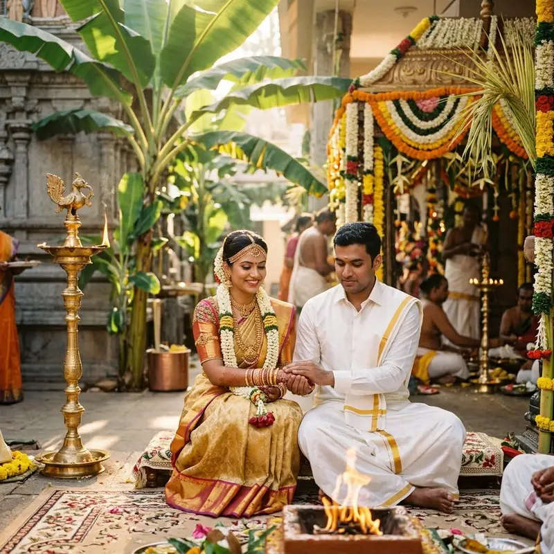 Essential Guide to South Indian Wedding Muhurtham Rituals