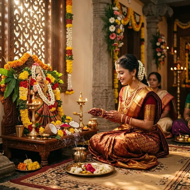 Gauri Puja Significance and Rituals for the Indian Bride