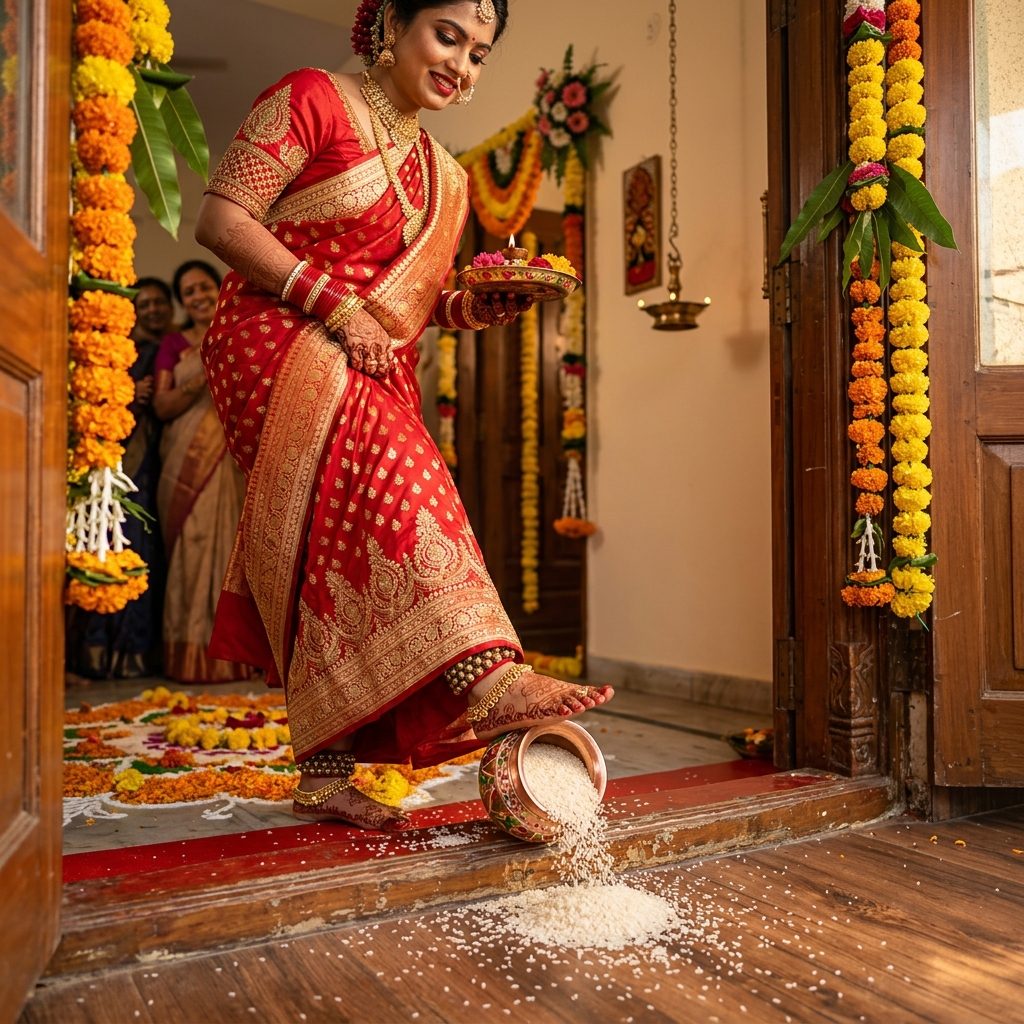Griha Pravesh: Essential Rituals for Welcoming the New Bride