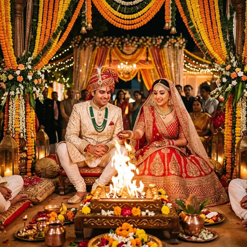 Sacred Vows: Traditional Marwari Wedding Customs and Rituals
