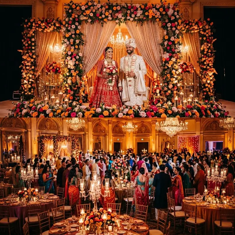 Stress-Free Indian Wedding Reception Timeline Guide
