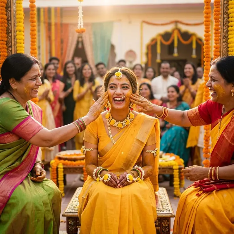 The Haldi Ceremony: Sacred Rituals, Science, and Planning Tips