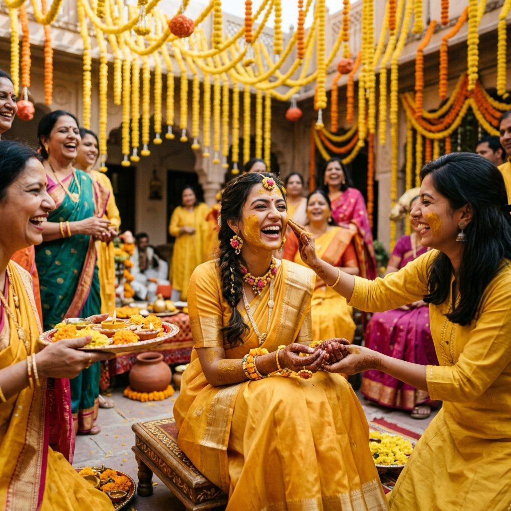 The Sacred Significance of the Indian Haldi Ceremony