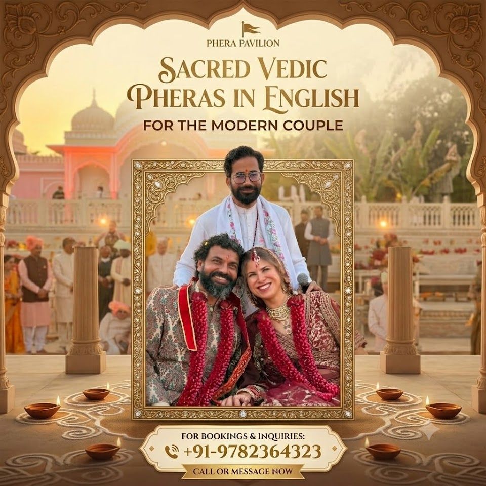 Vedic Wedding Pheras - Pandit Rituraj Ji & Group