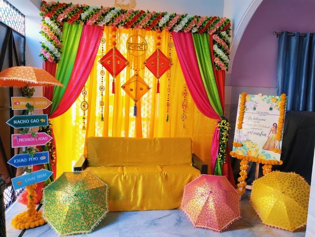 Haldi Mehndi Decoration