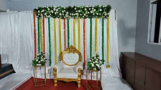 A K Tent House and decorations