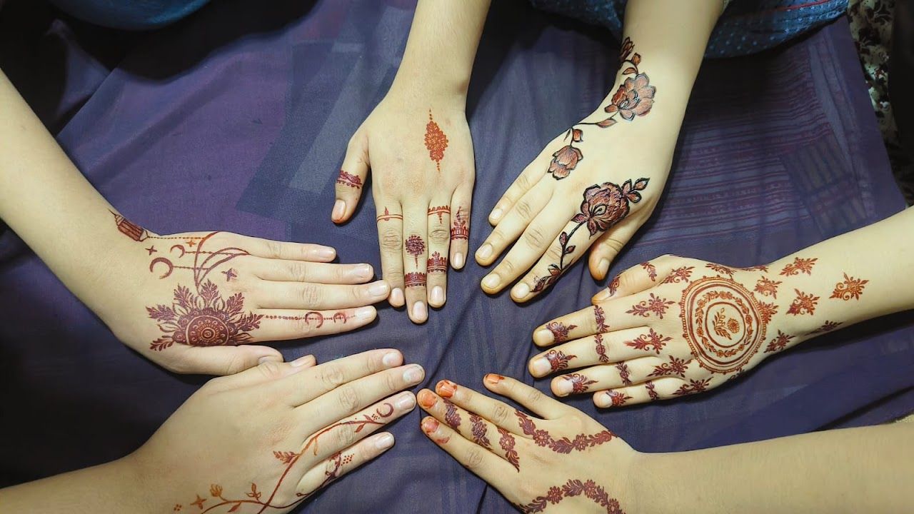 Beauteous Mehendi - Zeenat