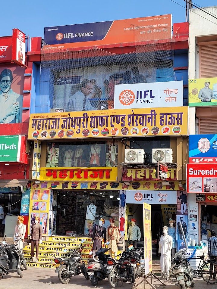 Maharaja Showroom Jodhpuri Safa And Sherwani House - By DILIP SINGH