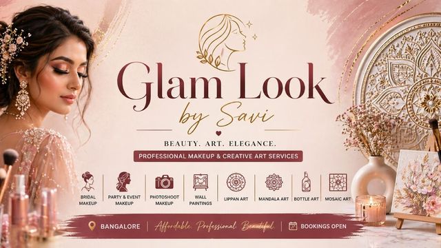 Glam Look By Savi, Makeup Artist