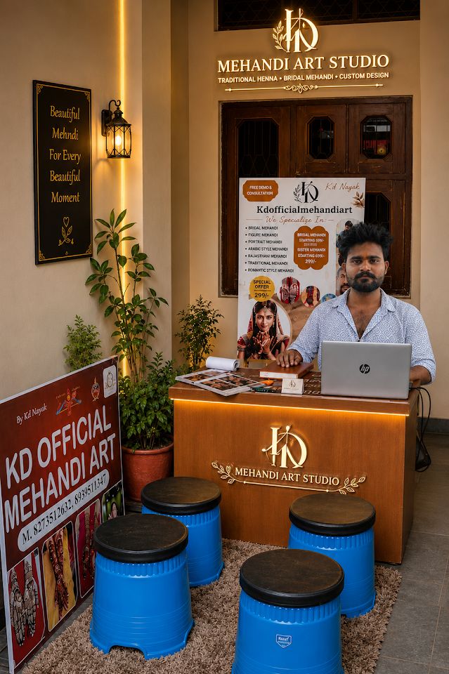 KD Official Mehandi Art