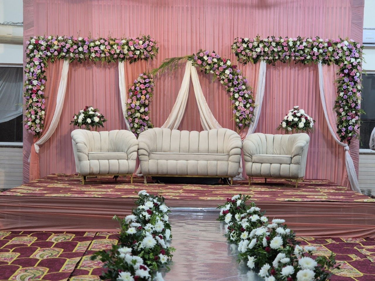 Ansari flower decoration