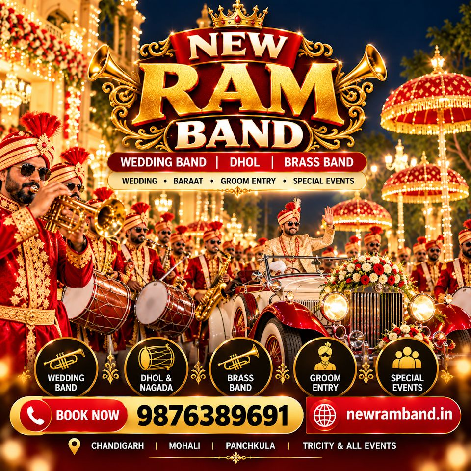 New Ram Band in Zirakhpur