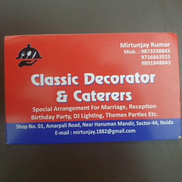 Classic Decorator & Caterers