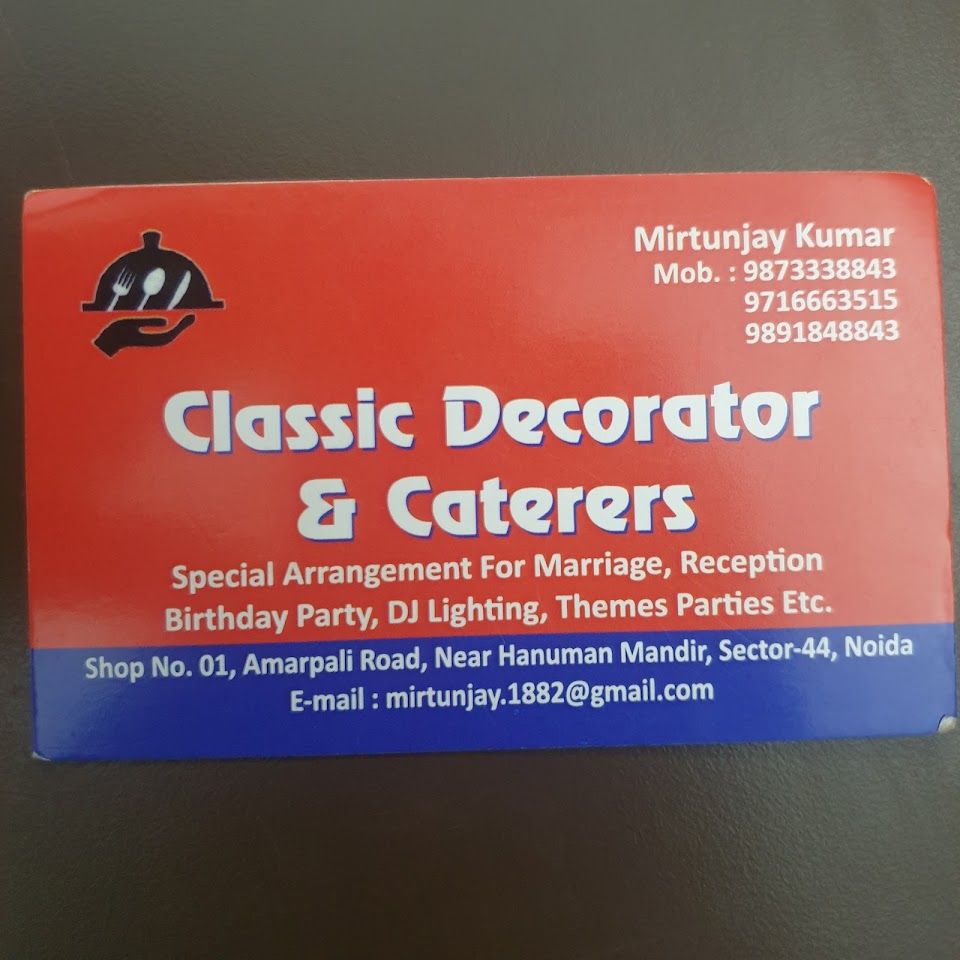 Classic Decorator & Caterers
