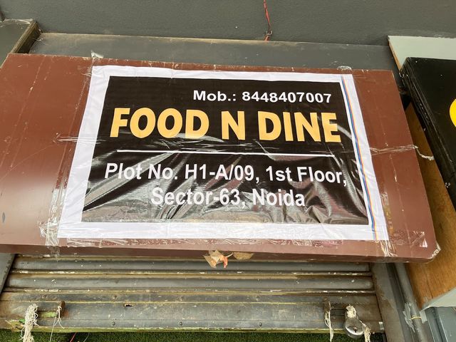 Food N Dine Resturents and Party hall in Noida