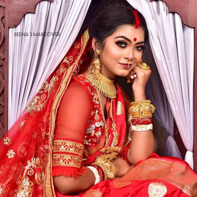 Deena's Makeover | Best Bridal Makeup Artist In Kolkata