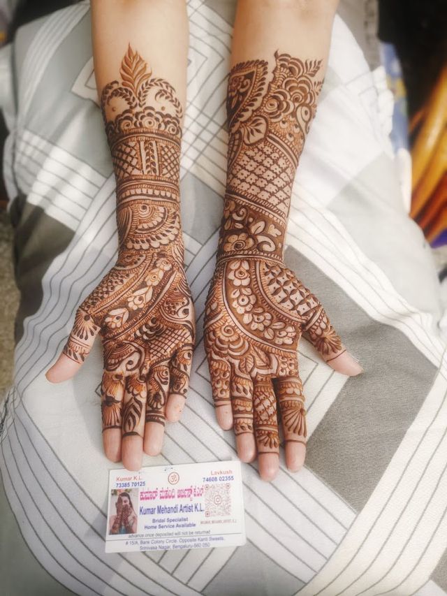 Kumar Mehandi Artist KL Bank colony