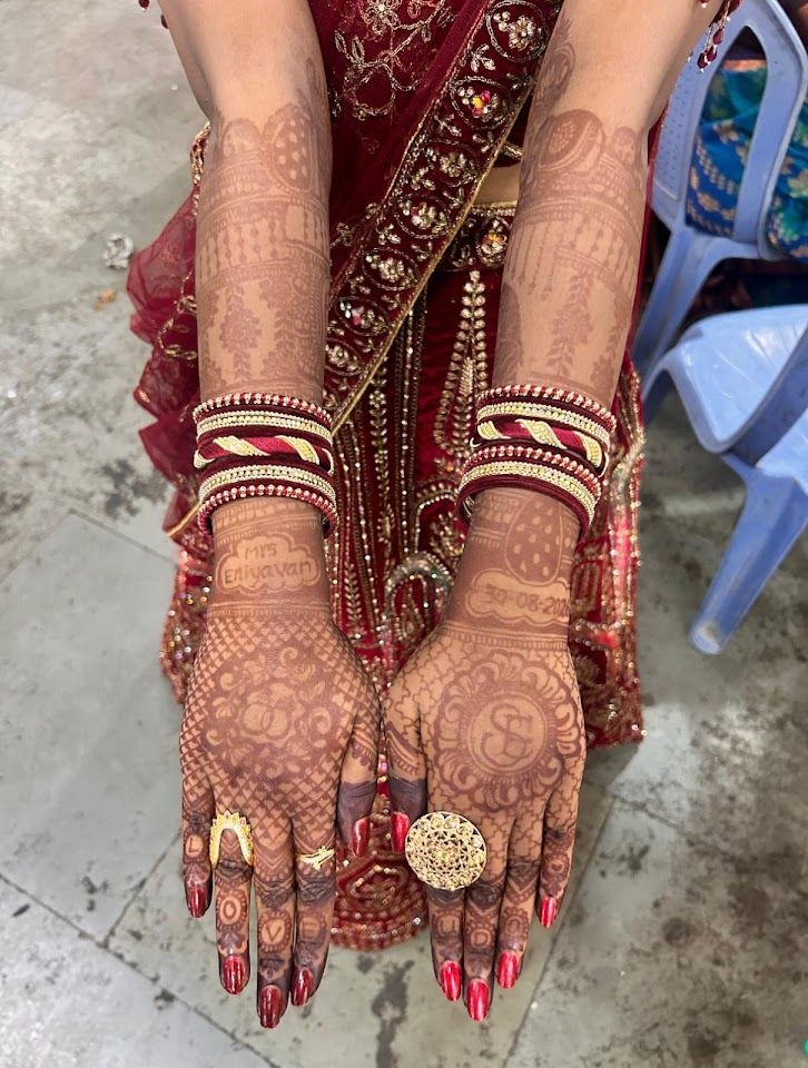 Chennai mehandi artist Ashwini