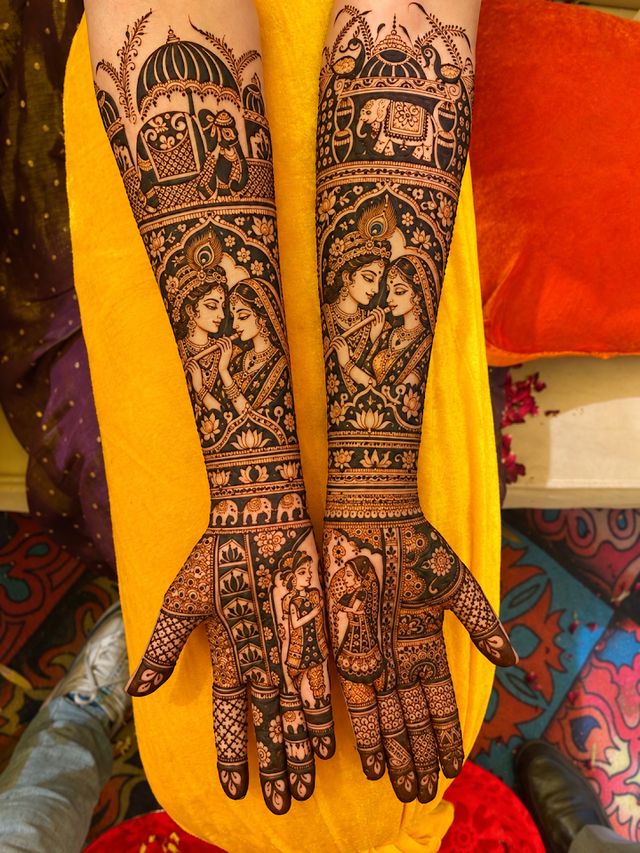 Arjun mehandi artist