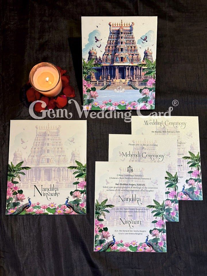 GEM WEDDING CARD - LUXURY WEDDING CARDS IN MUMBAI