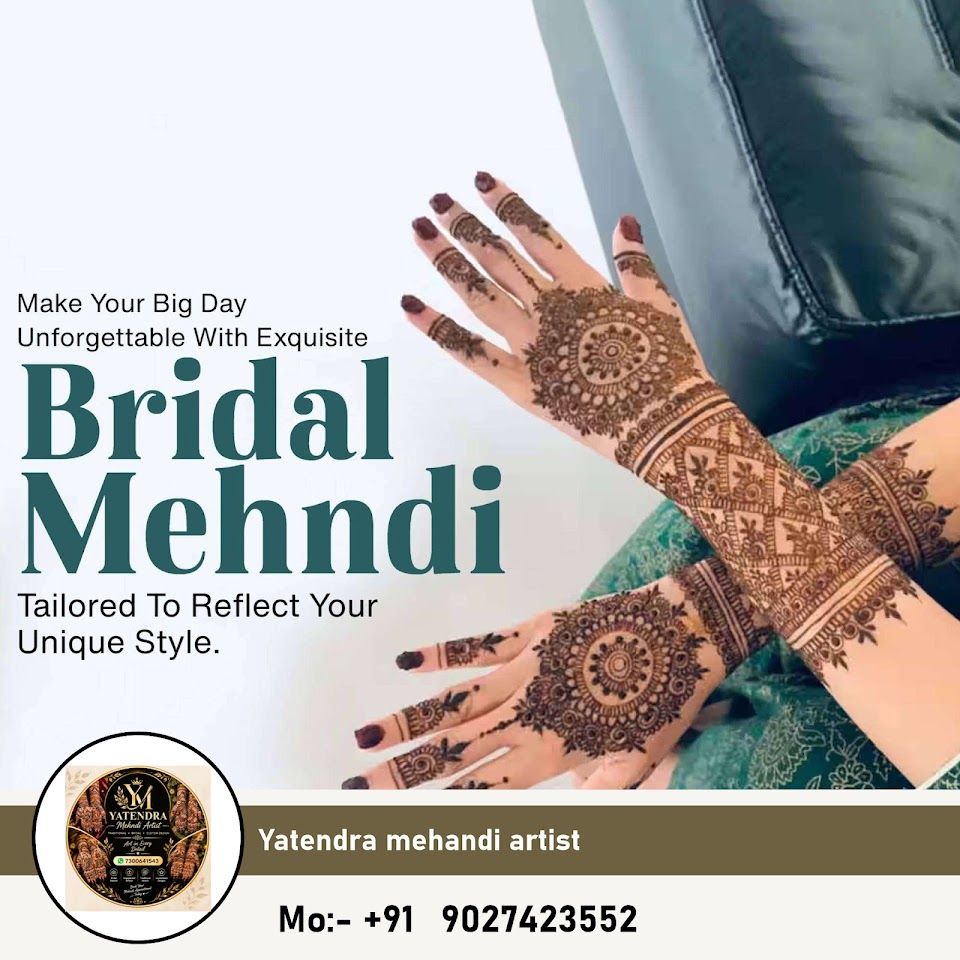 Yatendra mehandi artist