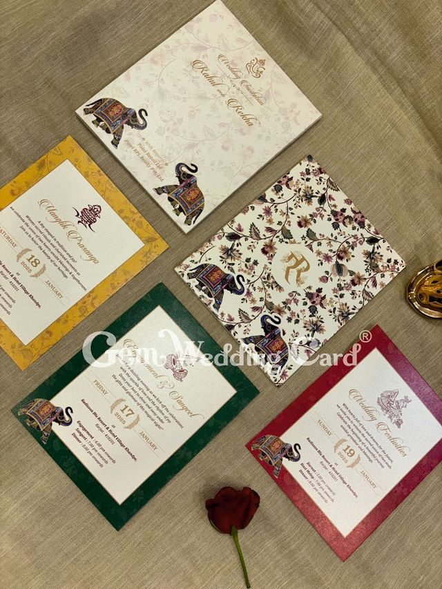 GEM WEDDING CARD NX