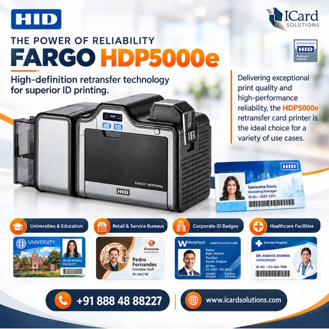 ID Card Printers In Chennai - ICard Solutions