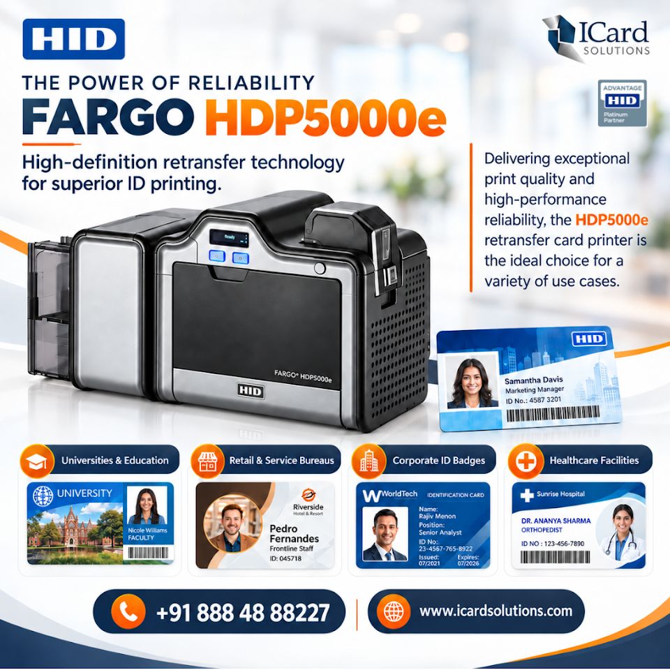 ID Card Printers In Chennai - ICard Solutions