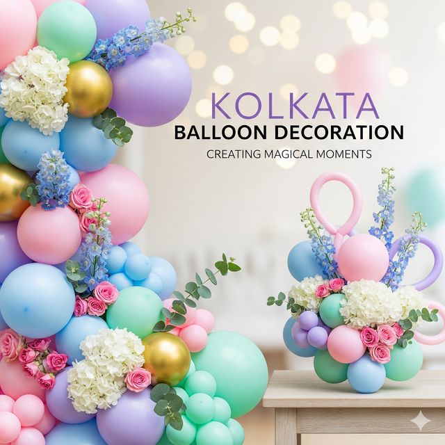Kolkata balloon decoration