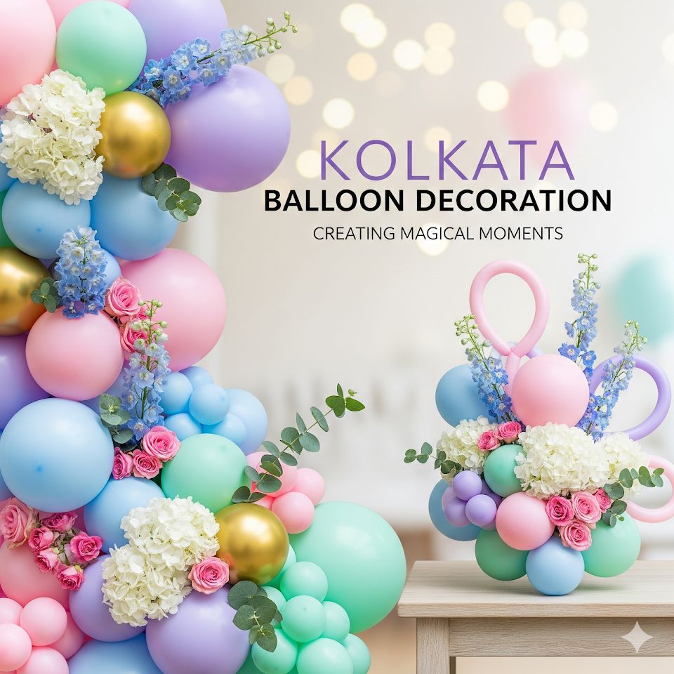 Kolkata balloon decoration