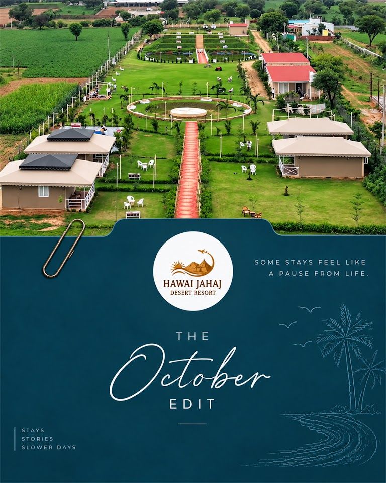 Hawai Jahaj Desert Resort- luxury desert resort in jaipur