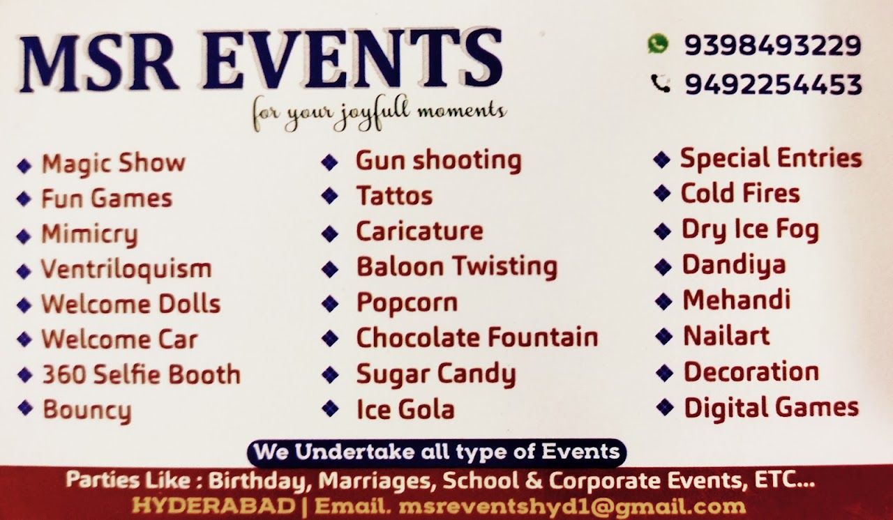 MSR Events