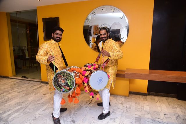 Punjabi Dhol players