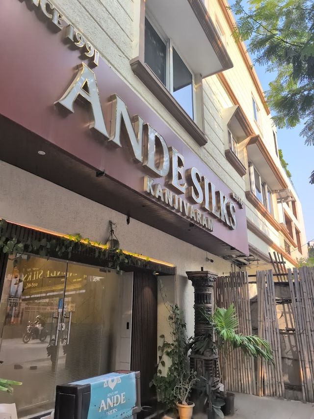 Ande Silks Bridal Kanjivaram sarees @ Jubliee Hills