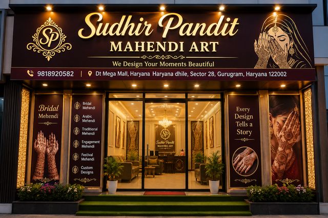 Sudhir Pandit mahendi art