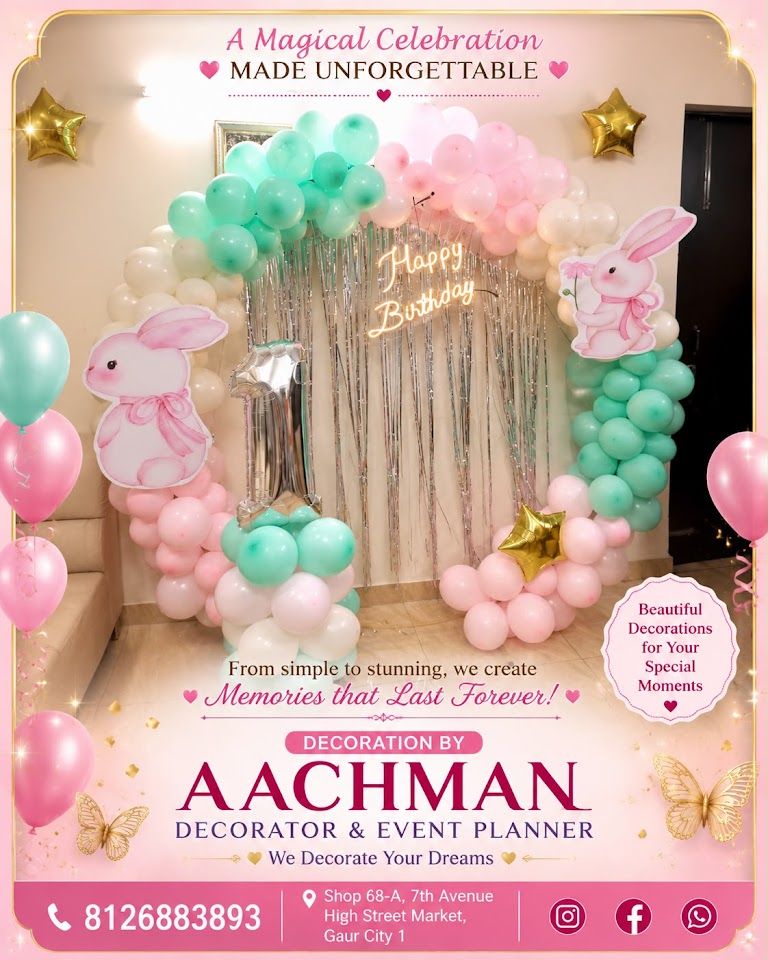 Aachman Decorator & Event Planner