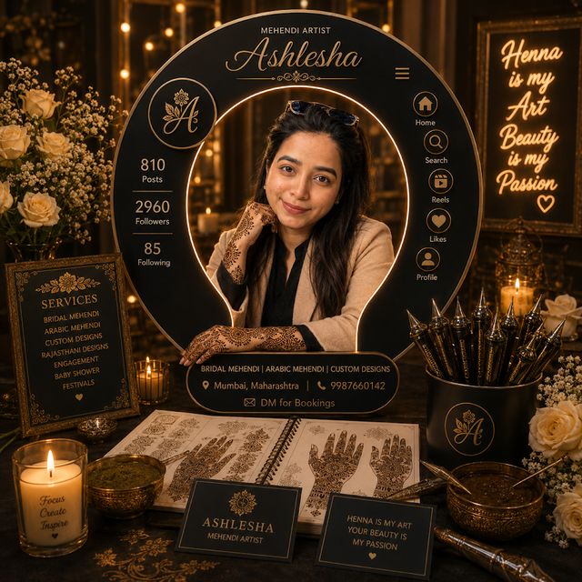 Mehendi Artist Ashlesha kasabe
