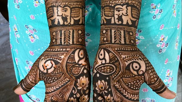 Joys mehandi design