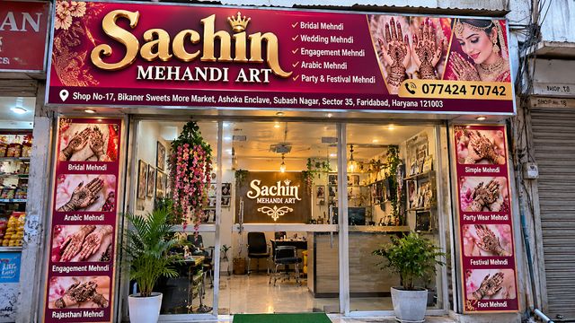 Sachin Mehandi Art