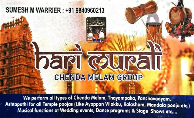 Hari Murali - Chenda Melam