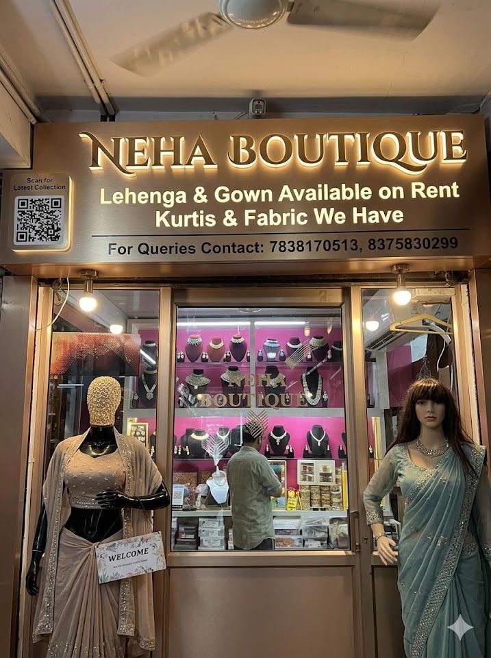 Lehenga on Rent at Neha boutique