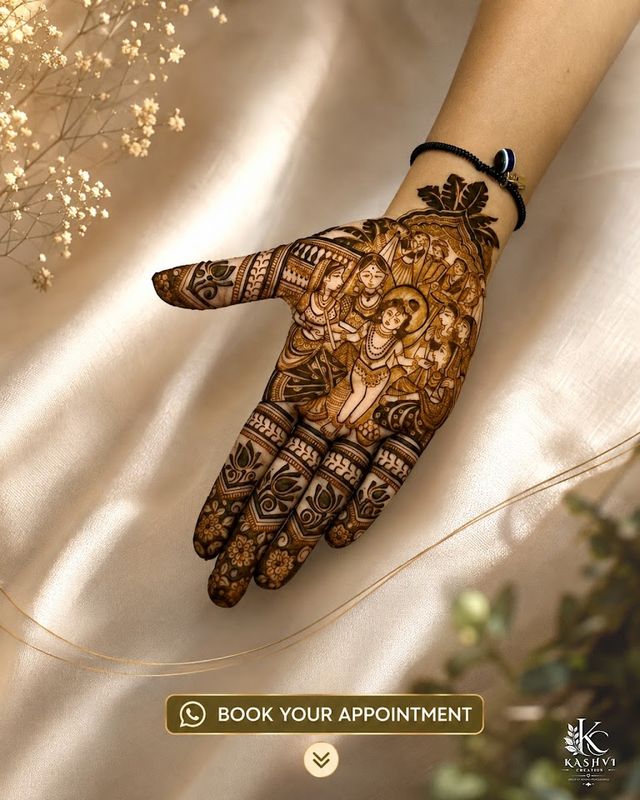 Kashvi Creation Bridal Mehandi Designer