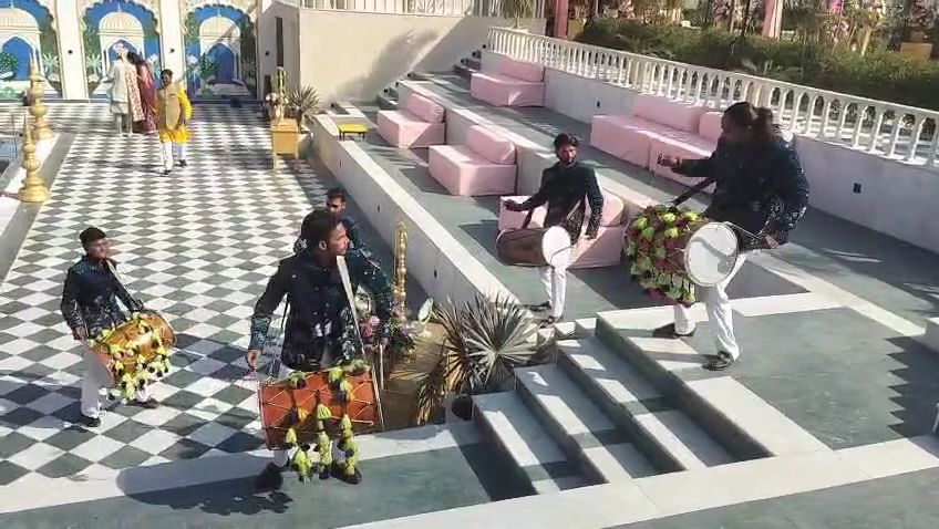 Rahul band dhol instrument Wala