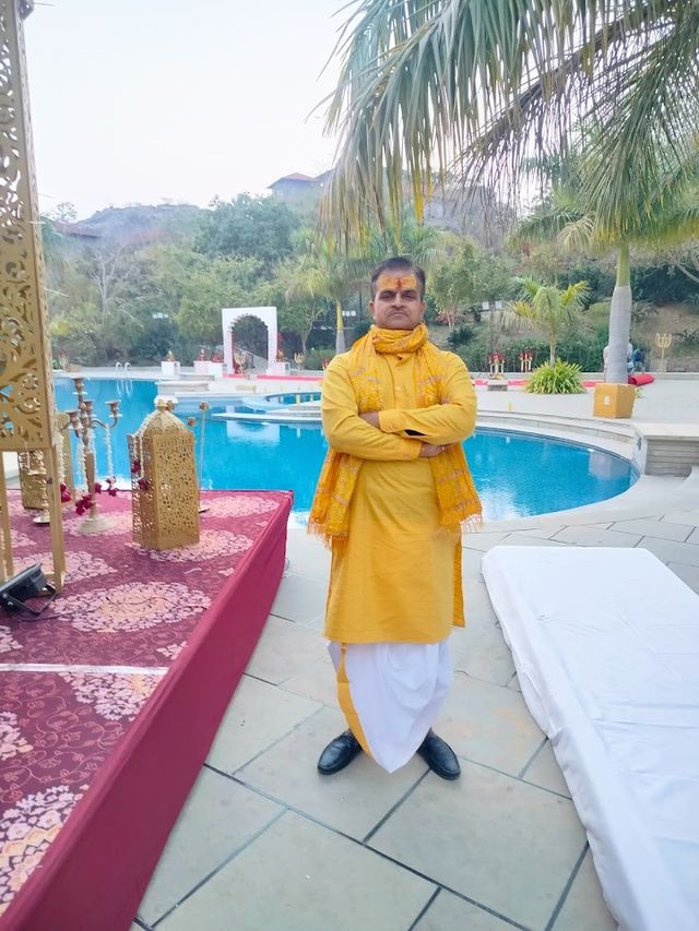 Pandit ji in Jaipur