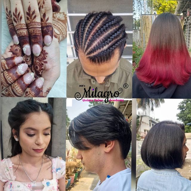 MK's Milagro Unisex Hair & Beauty Salon in Pune