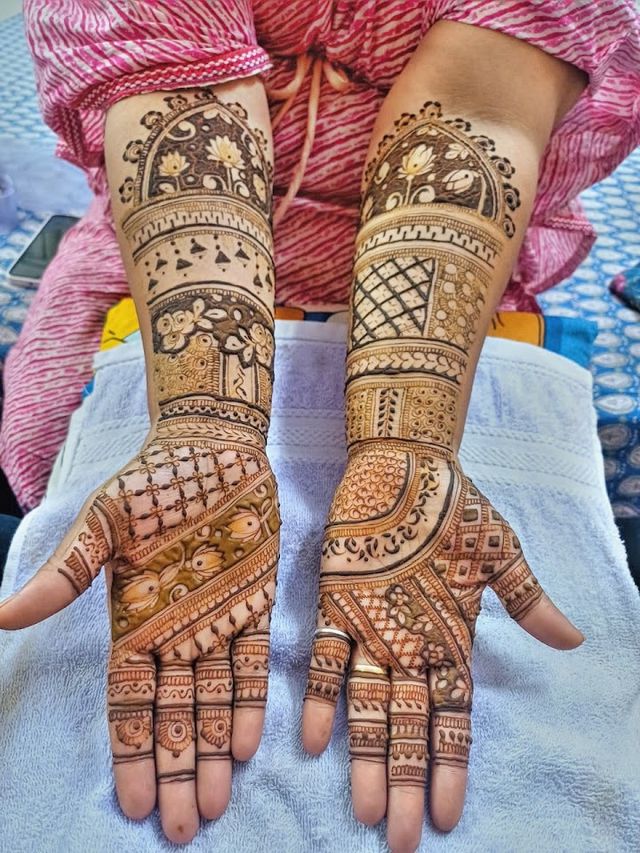 Riba Mehandi Artist | Bridal mehndi in jaipur (By Nancy & Harshita)