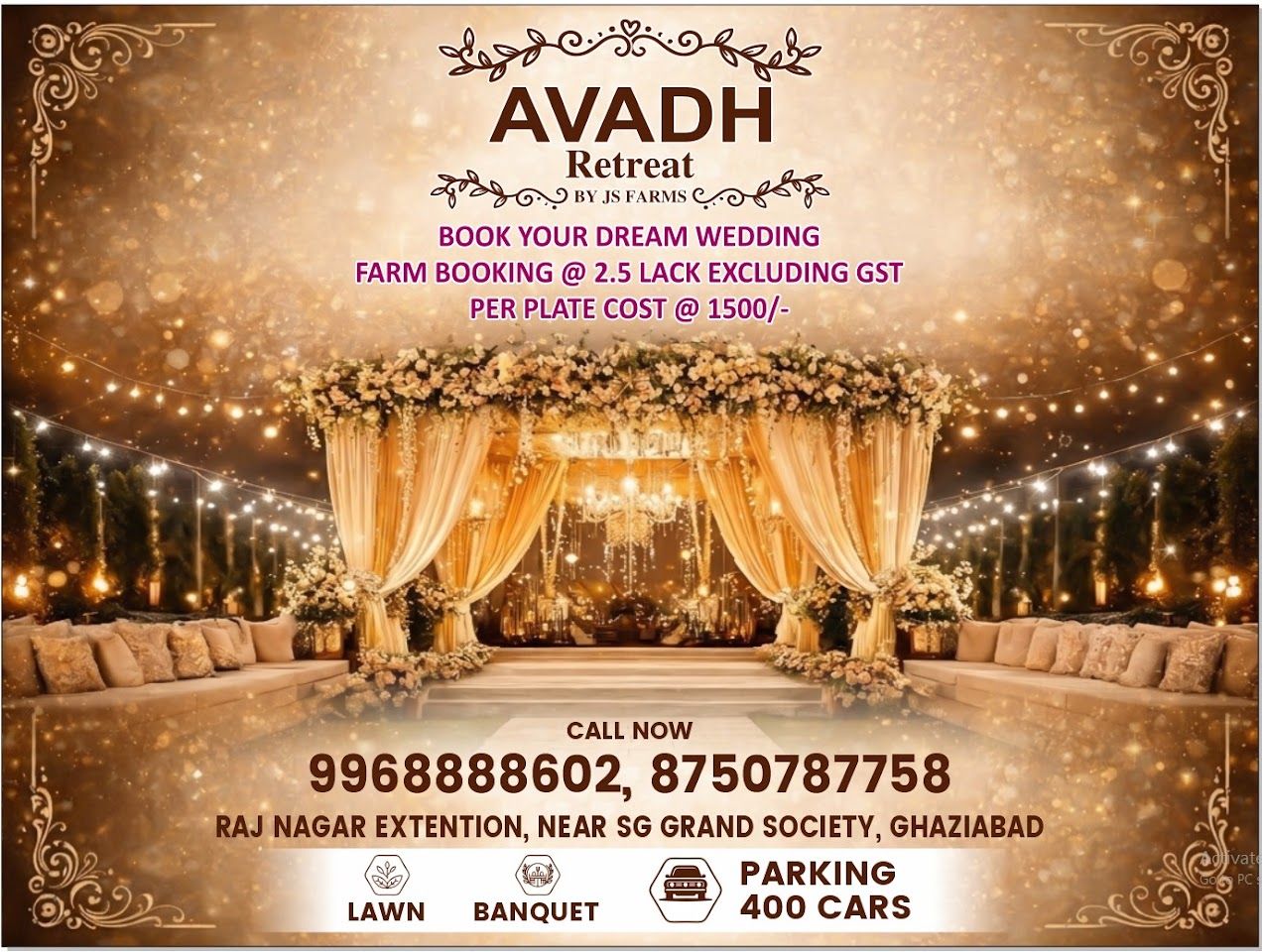 Avadh Retreat by JS Farm RNE Harnandipuram