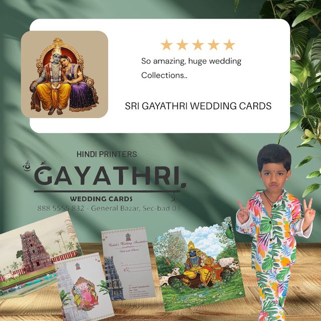 SRI GAYATHRI WEDDING CARDS