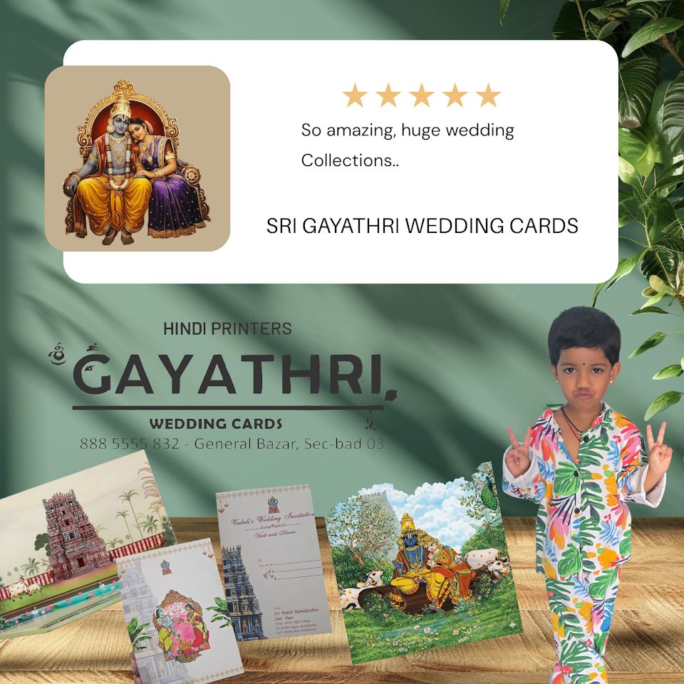 SRI GAYATHRI WEDDING CARDS