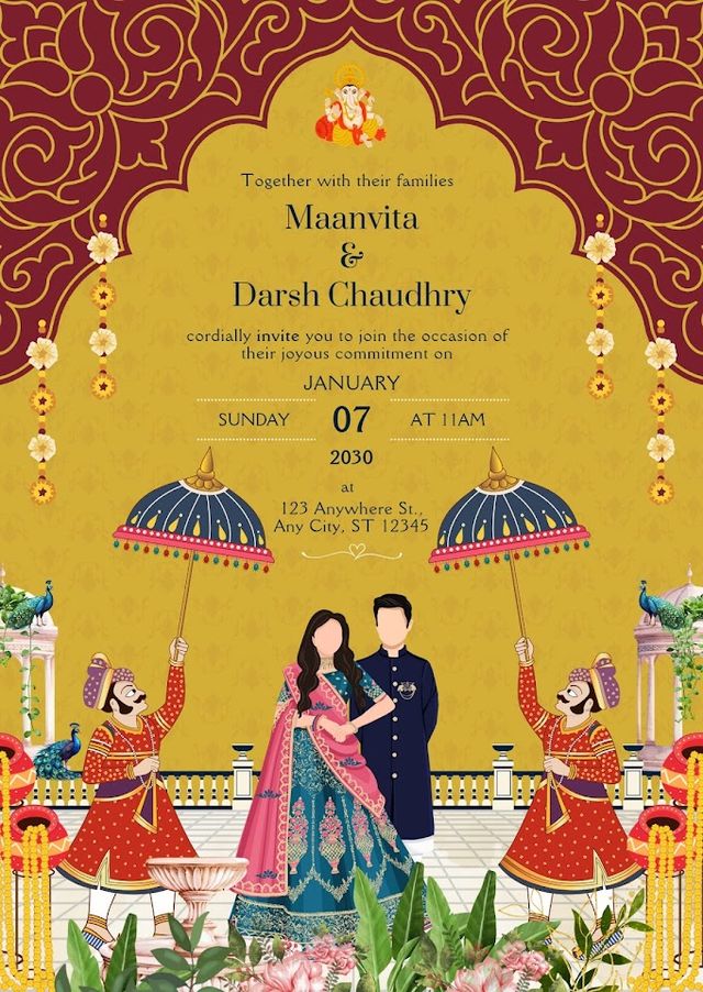 Digital Wedding Card Wala